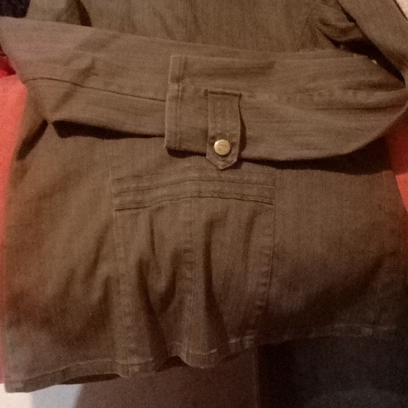 Julie Guerlande green jacket size 6 - Picture 5 of 5